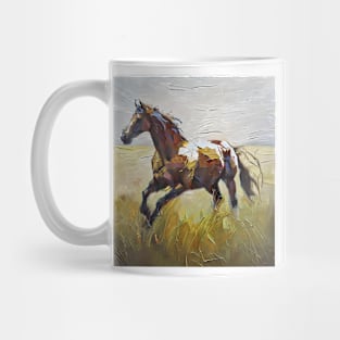 galloping horse Mug